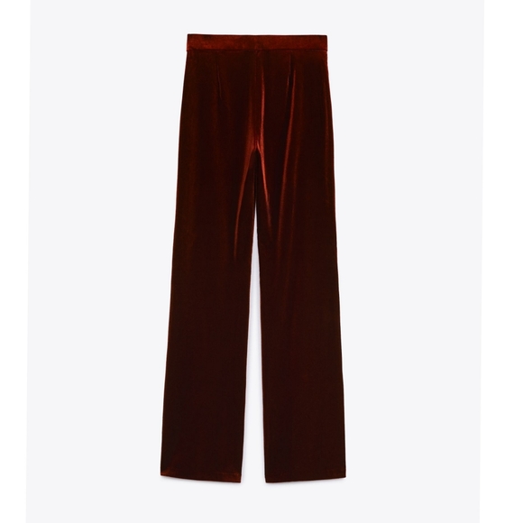 Zara velvet flare pants - Picture 9 of 12